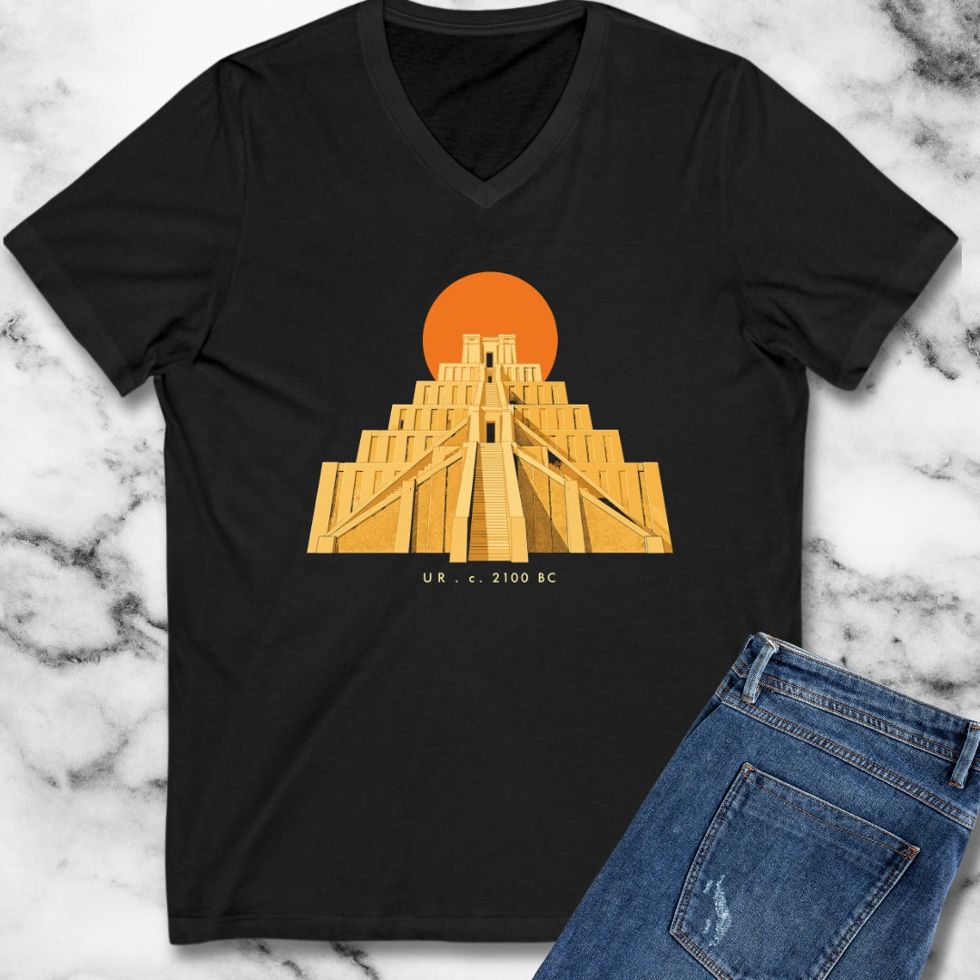 Ziggurat of Ur V-Neck