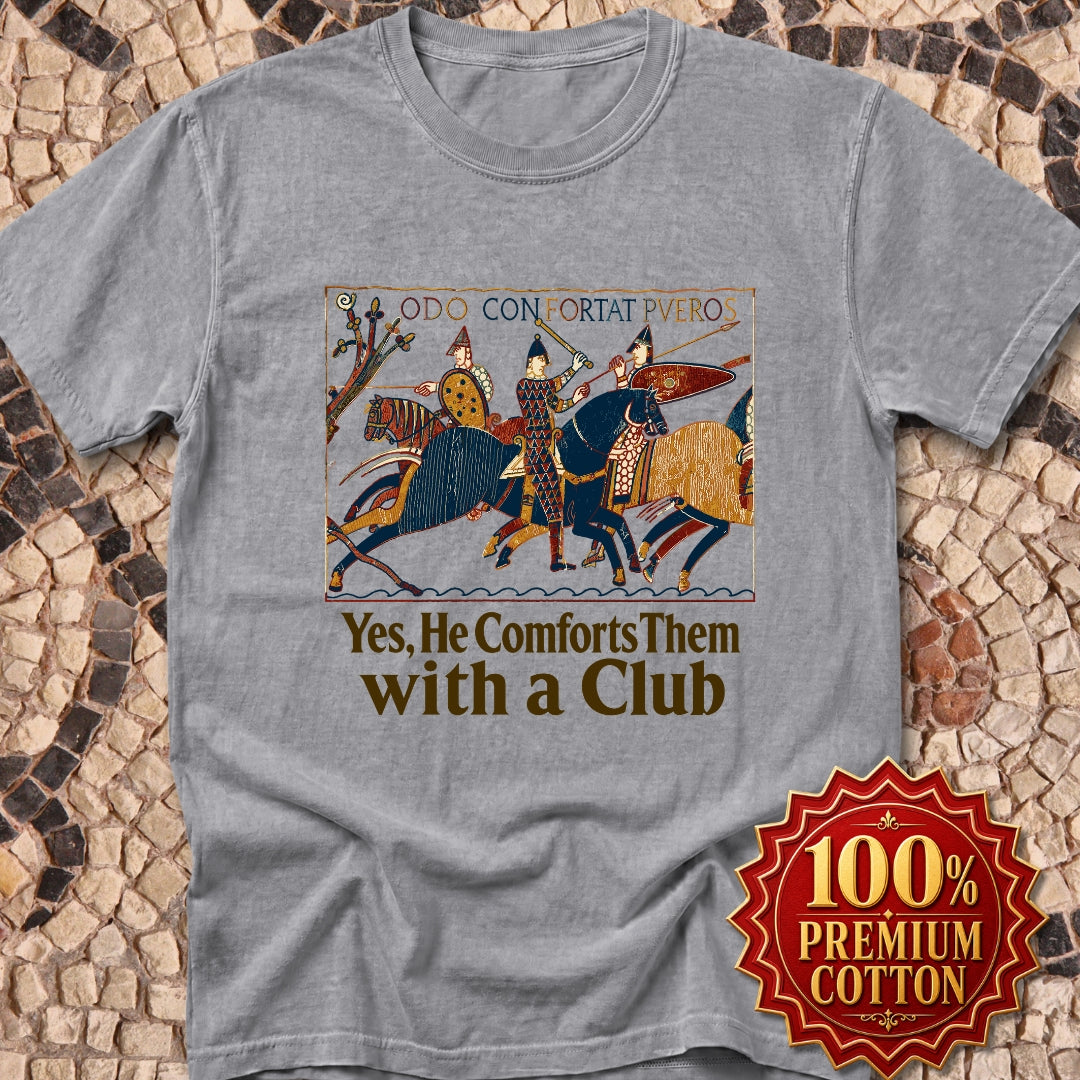 Odo Comforts Them With Club Tapestry Premium Tee