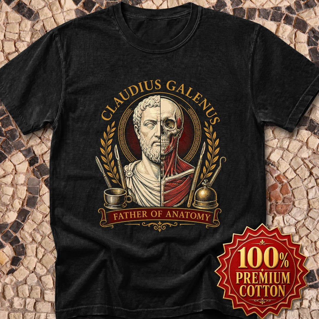 Galen Father of Anatomy Premium Tee
