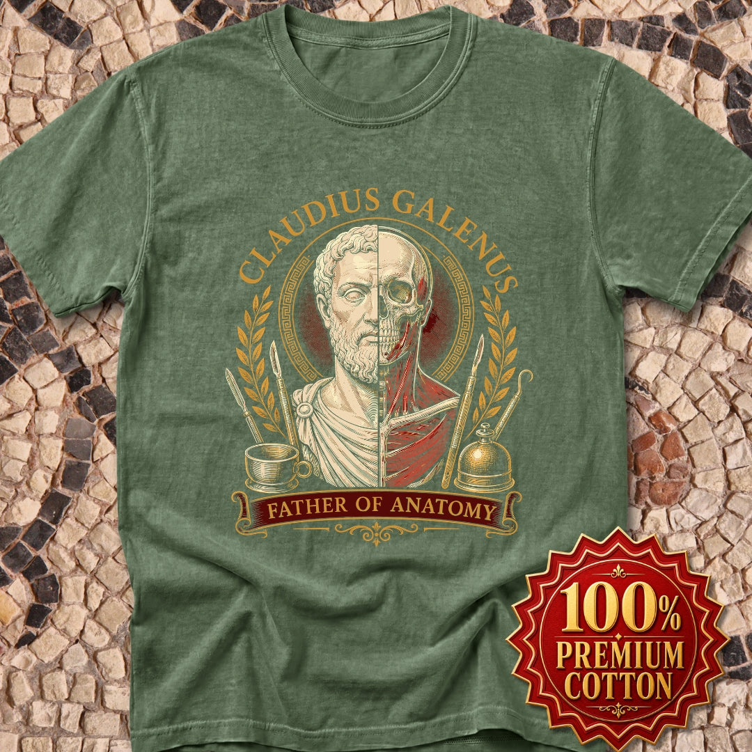 Galen Father of Anatomy Premium Tee