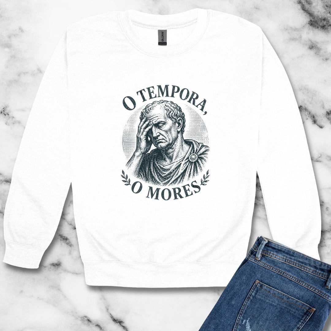 O Tempora O Mores Cicero Unisex Heavy Crewneck Sweatshirt