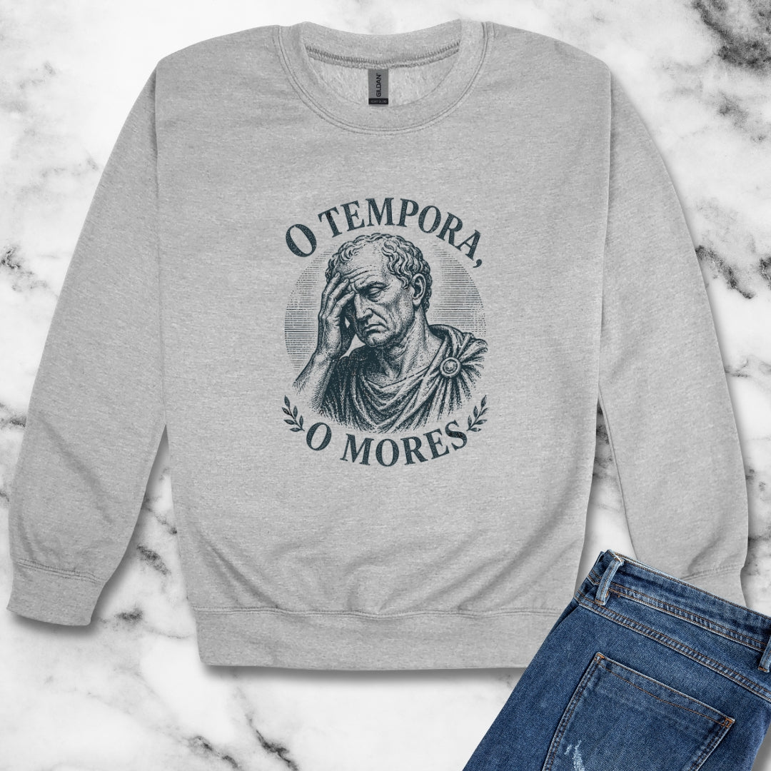 O Tempora O Mores Cicero Unisex Heavy Crewneck Sweatshirt