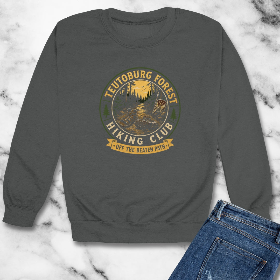 Teutoburg Forest Hiking Club Unisex Heavy Crewneck Sweatshirt