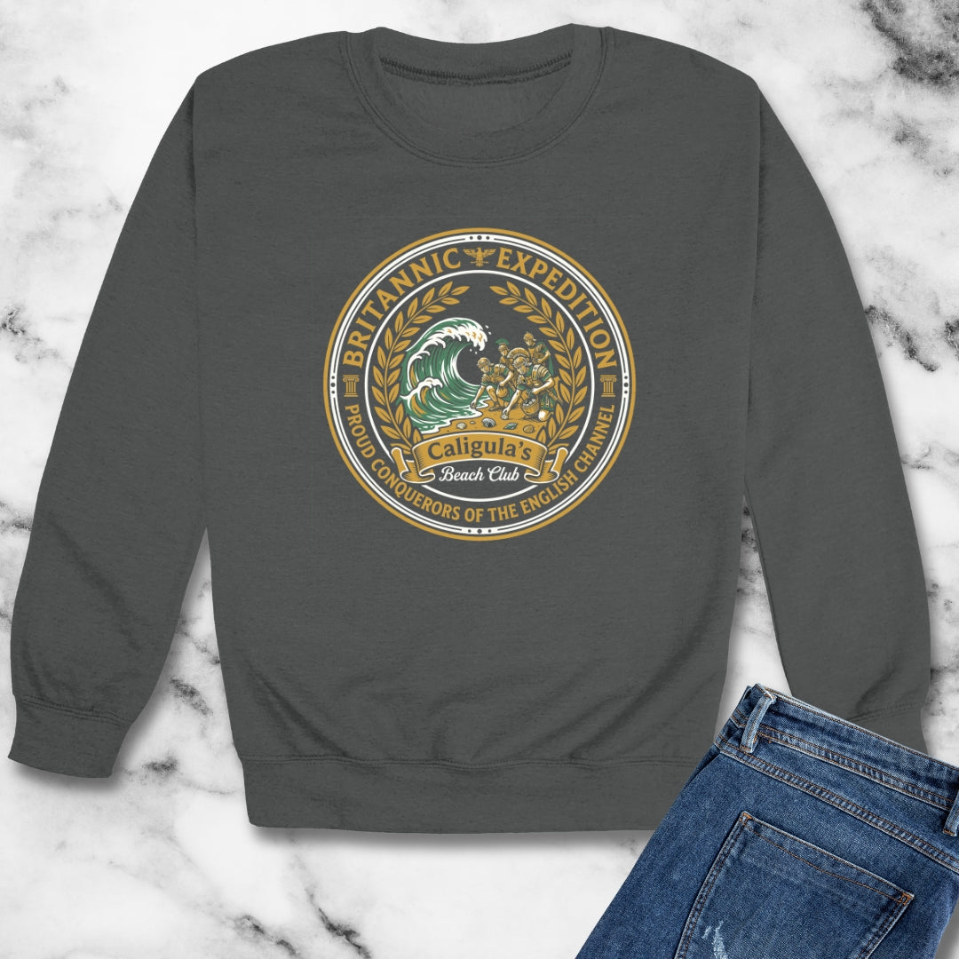 Caligula's Beach Club Unisex Heavy Crewneck Sweatshirt