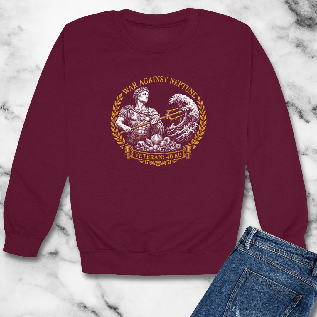 Caligula's War Against Neptune Veteran Unisex Heavy Crewneck Sweatshirt