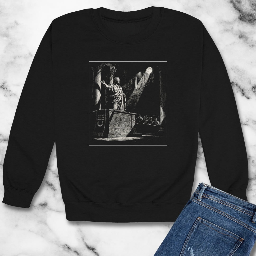 Cicero the Orator Unisex Heavy Crewneck Sweatshirt