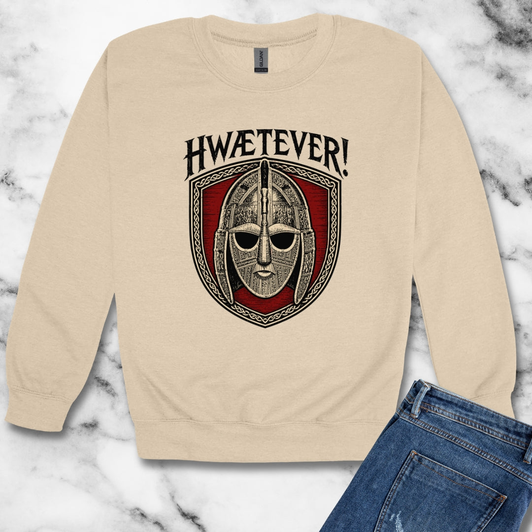 Hwaetever Sutton Hoo Saxon Unisex Heavy Crewneck Sweatshirt