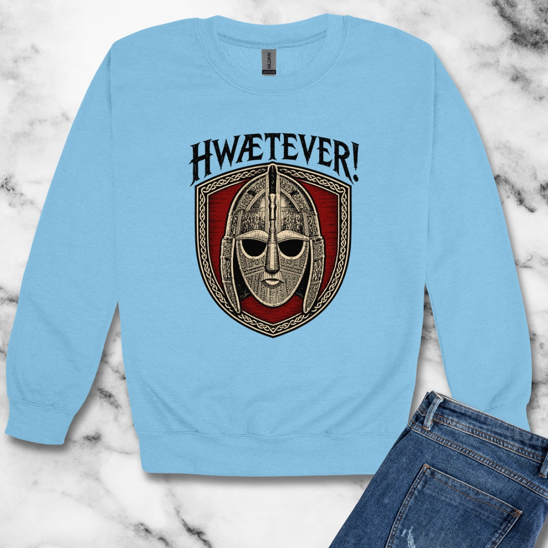 Hwaetever Sutton Hoo Saxon Unisex Heavy Crewneck Sweatshirt