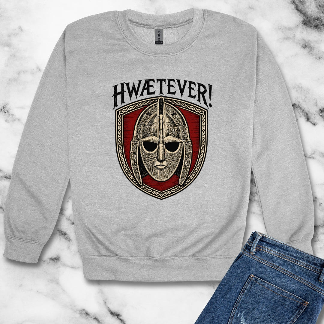 Hwaetever Sutton Hoo Saxon Unisex Heavy Crewneck Sweatshirt
