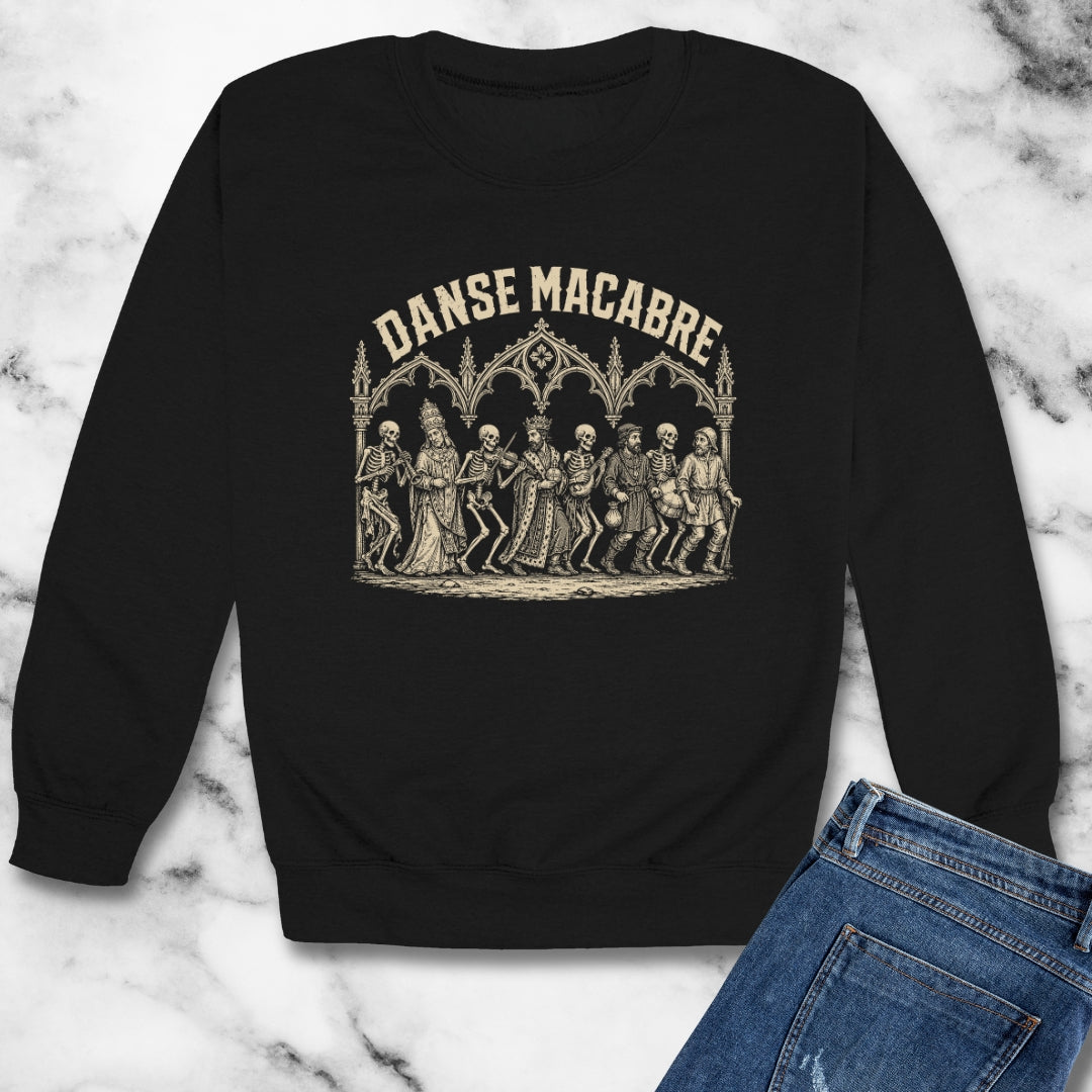 Danse Macabre Unisex Heavy Crewneck Sweatshirt