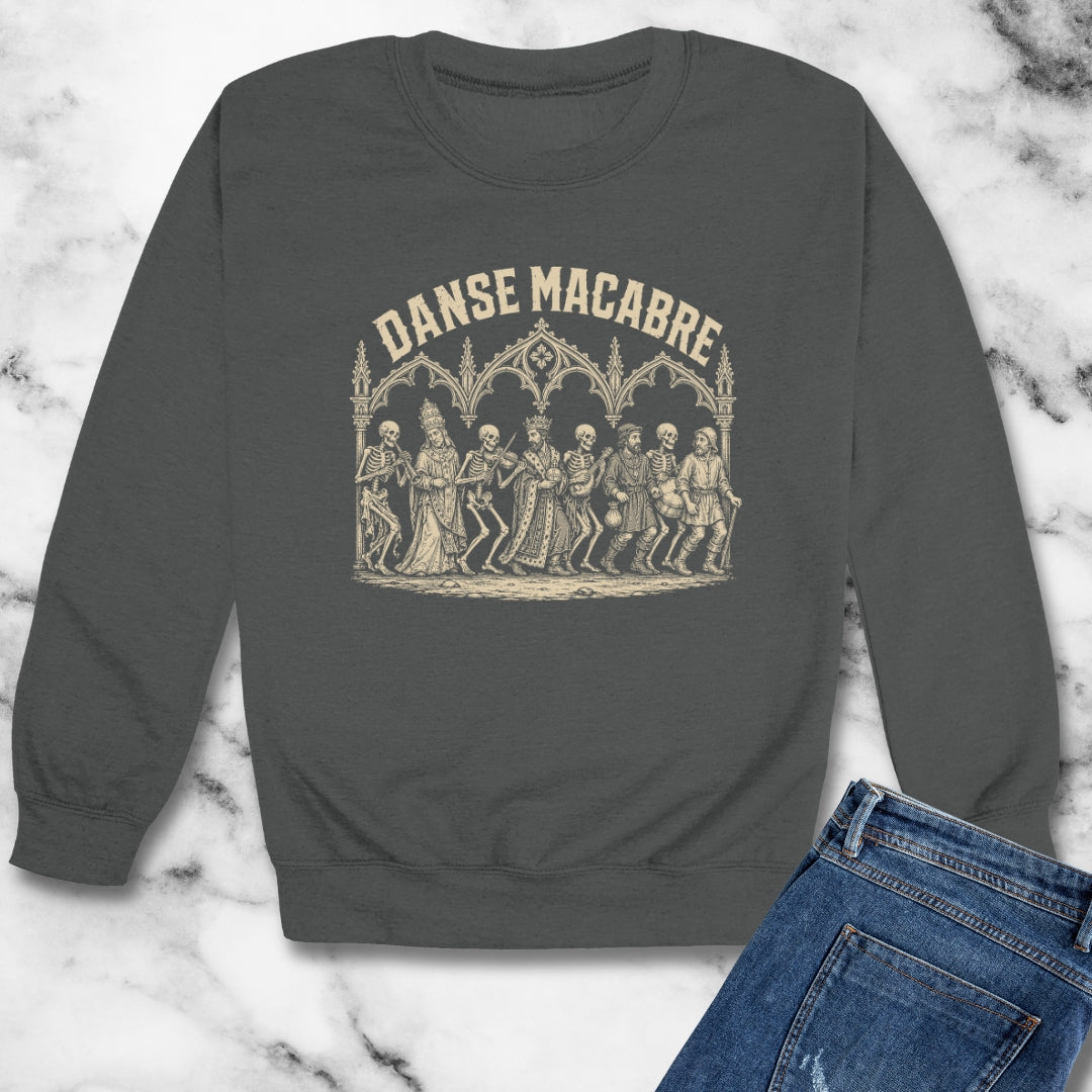 Danse Macabre Unisex Heavy Crewneck Sweatshirt