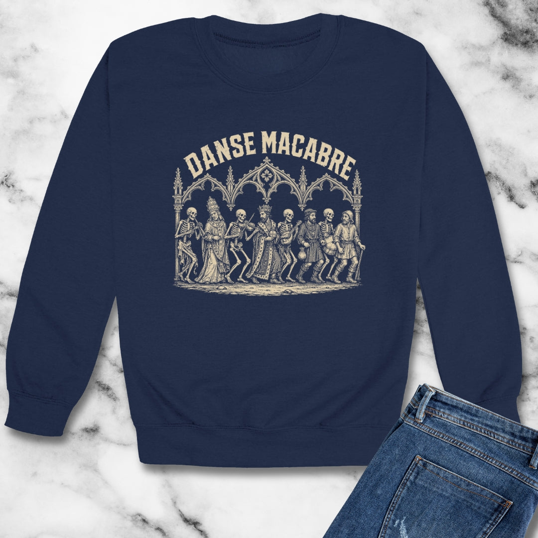 Danse Macabre Unisex Heavy Crewneck Sweatshirt