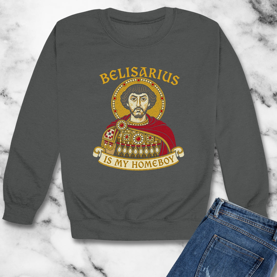 Belisarius is My Homeboy Mosaic Unisex Heavy Crewneck Sweatshirt