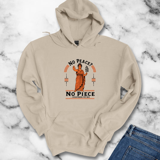 No Peace Lysistrata Strike Hoodie