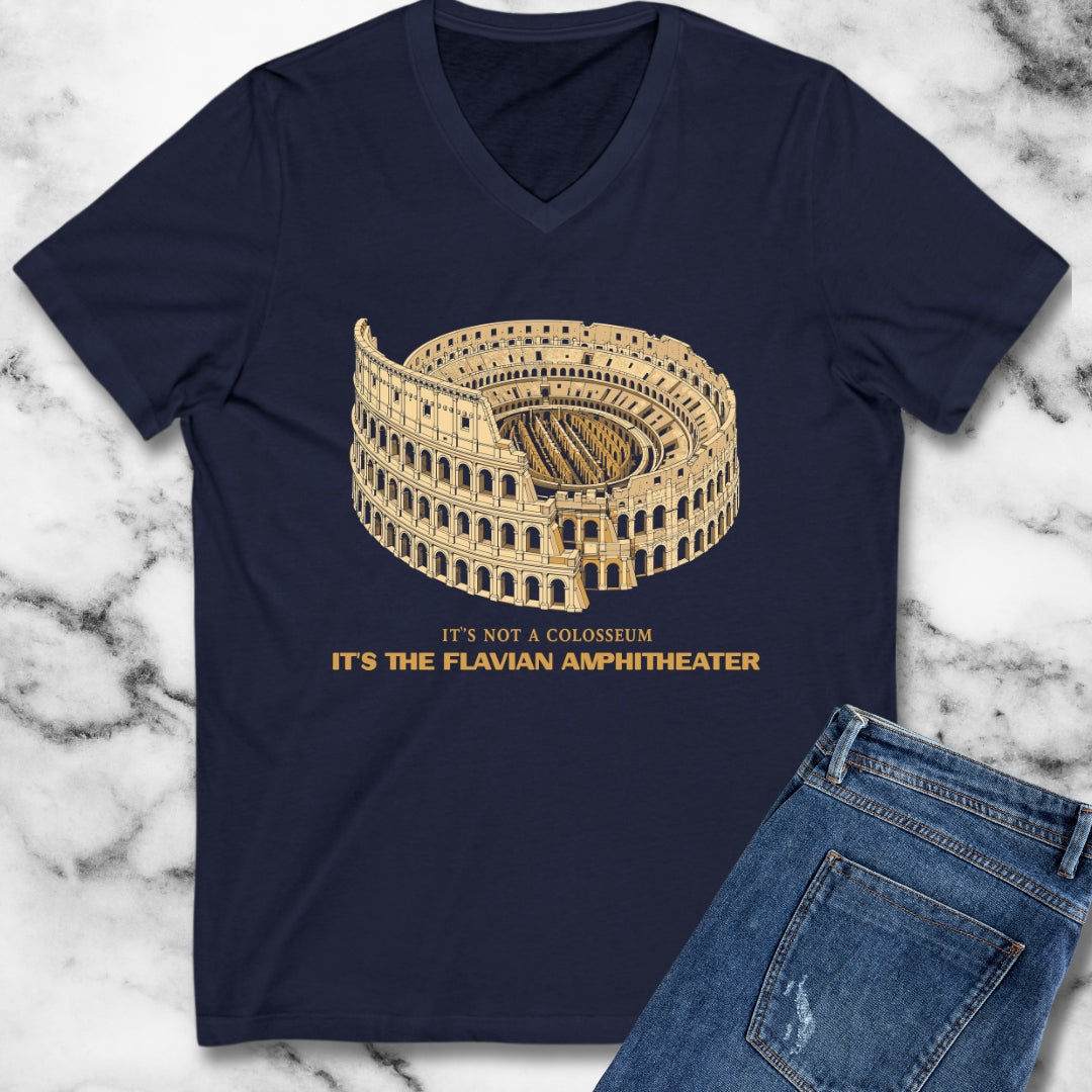 Not Colosseum Flavian Amphitheater V-Neck