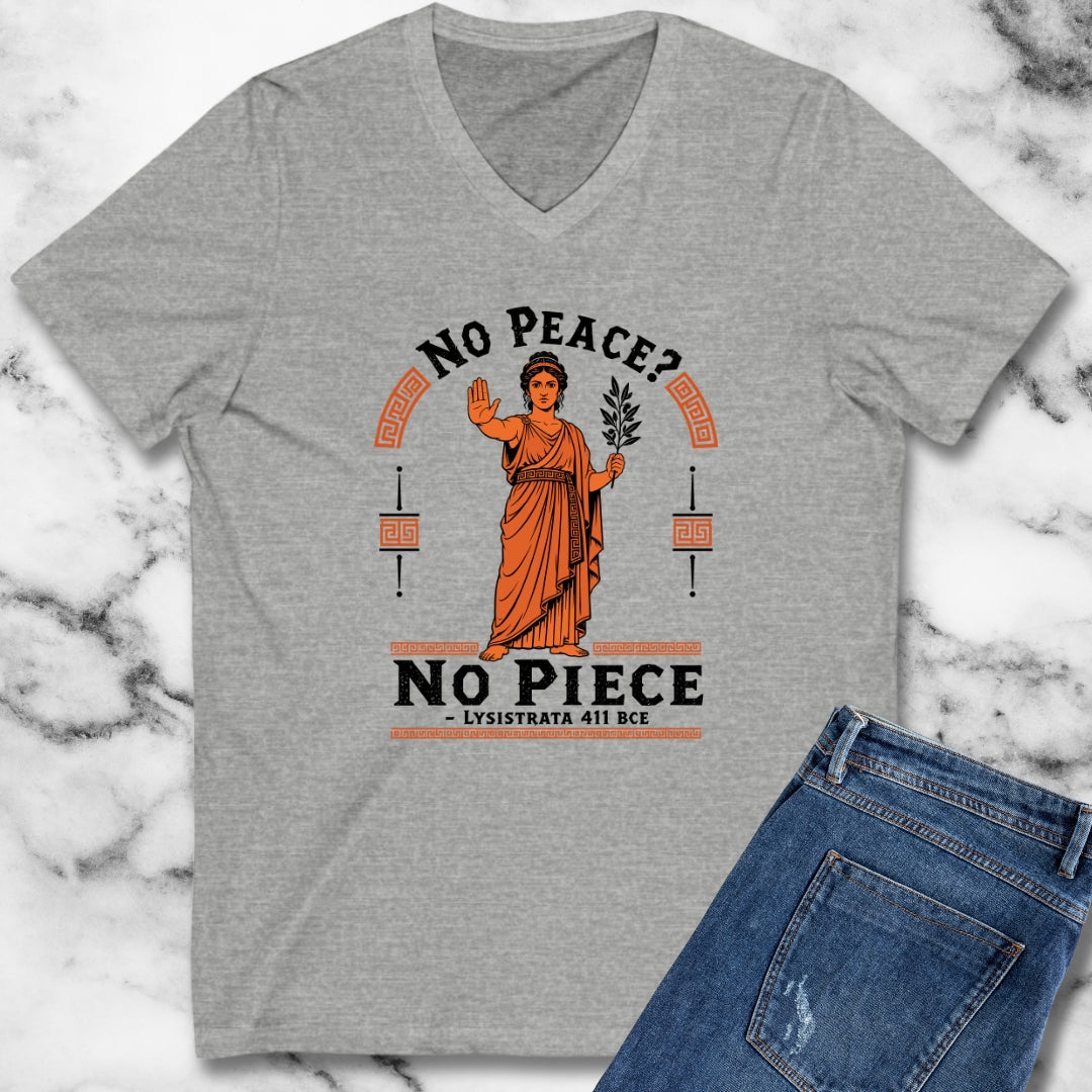 No Peace Lysistrata Strike V-neck