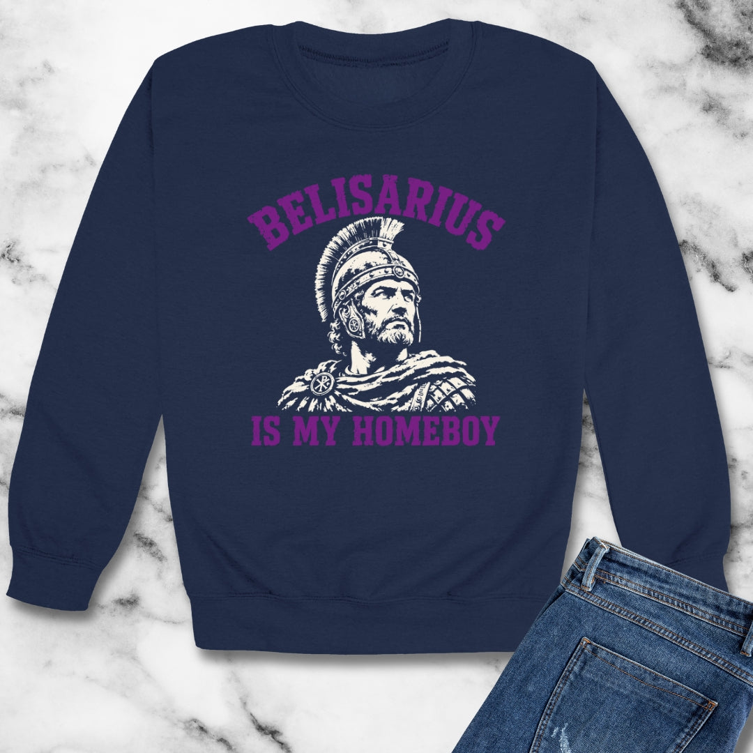 Belisarius is My Homeboy Unisex Heavy Crewneck Sweatshirt