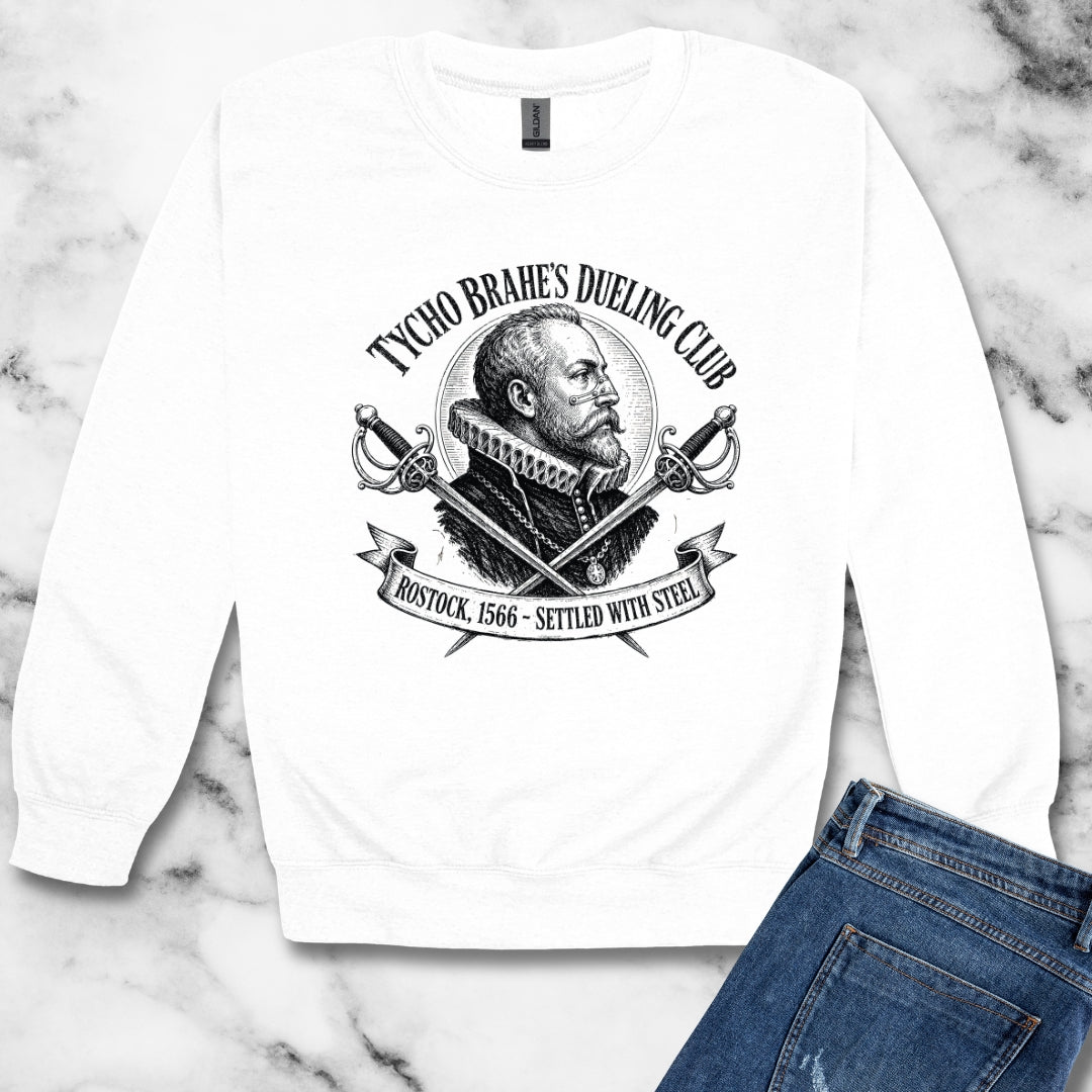 Tycho Brahe's Dueling Club Unisex Heavy Crewneck Sweatshirt