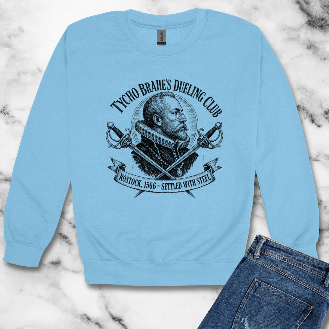 Tycho Brahe's Dueling Club Unisex Heavy Crewneck Sweatshirt