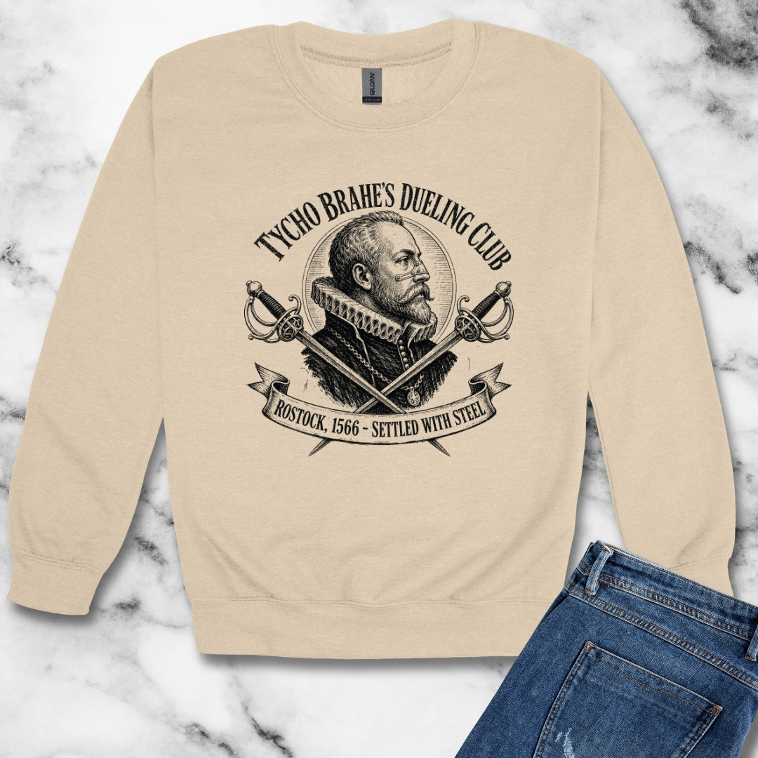 Tycho Brahe's Dueling Club Unisex Heavy Crewneck Sweatshirt