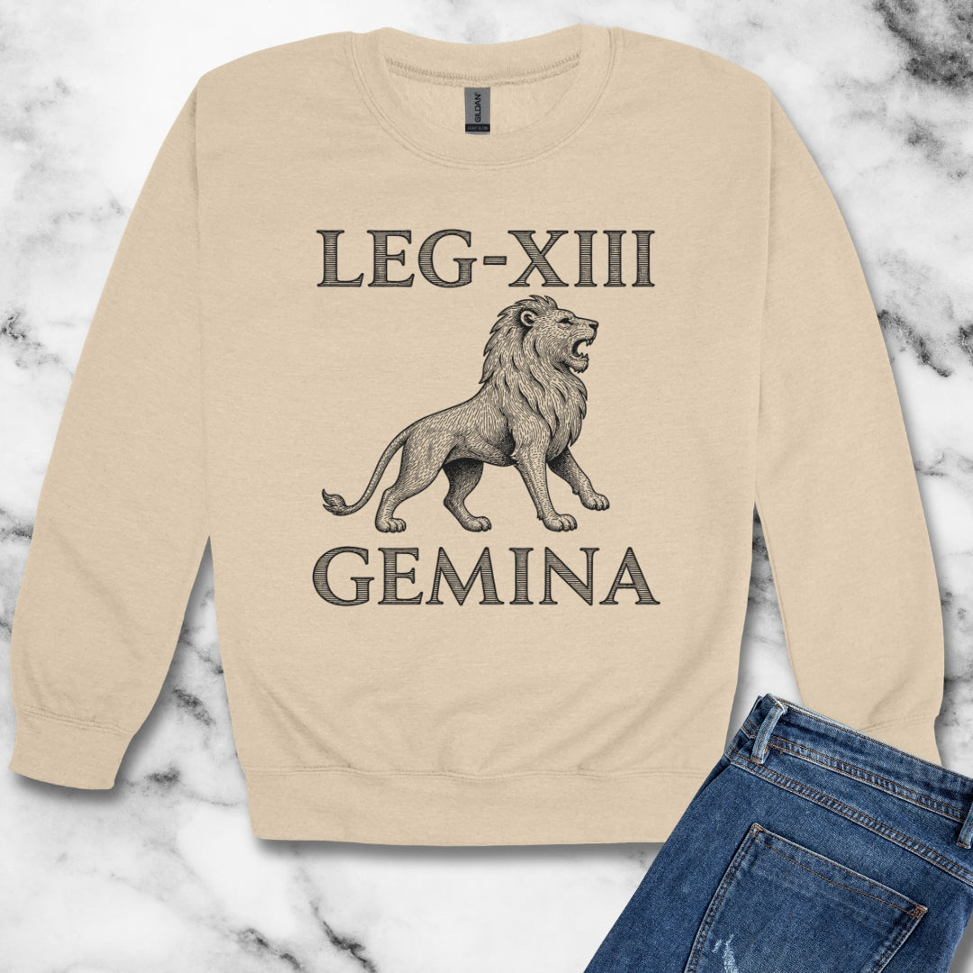 Legio 13 Gemina Unisex Heavy Crewneck Sweatshirt
