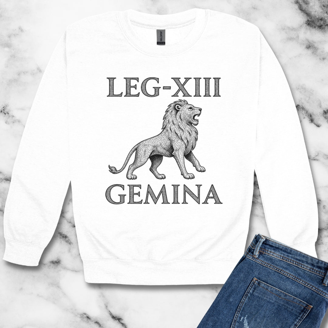 Legio 13 Gemina Unisex Heavy Crewneck Sweatshirt
