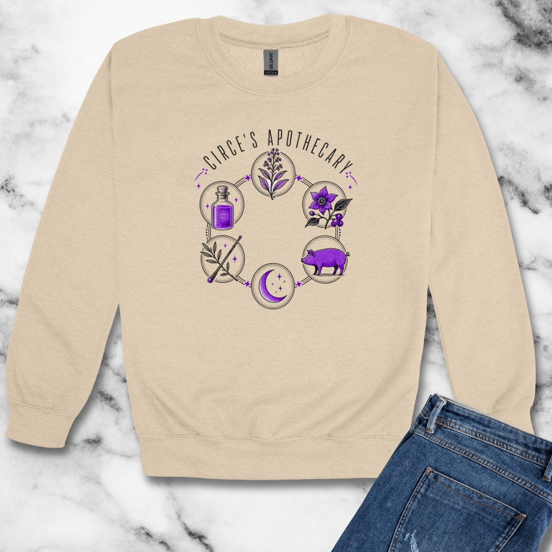 Circe's Apothecary Unisex Heavy Crewneck Sweatshirt