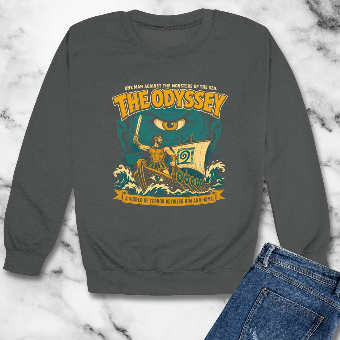 B Movie The Odyssey Polyphemus Unisex Heavy Crewneck Sweatshirt