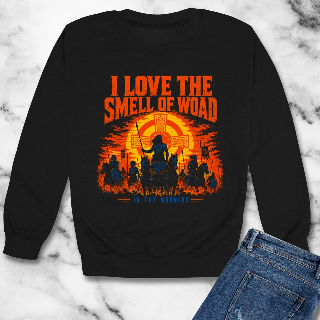 I Love the Smell of Woad Unisex Heavy Crewneck Sweatshirt
