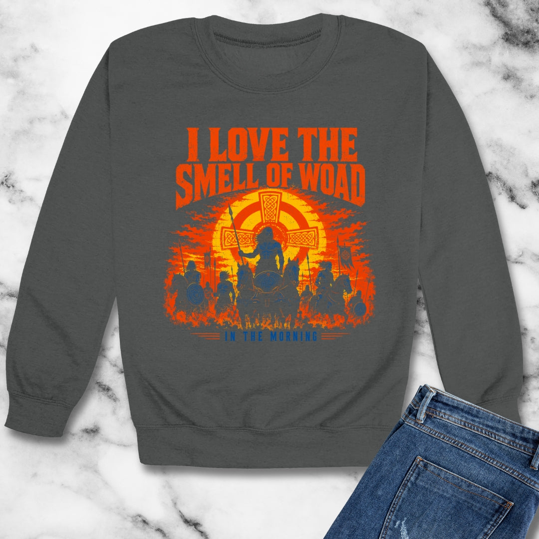 I Love the Smell of Woad Unisex Heavy Crewneck Sweatshirt