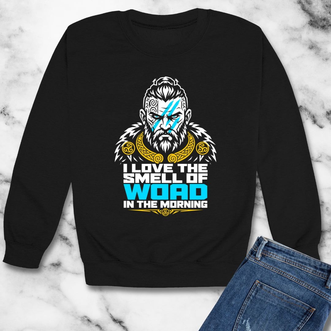 Celtic Warrior Smell of Woad Unisex Heavy Crewneck Sweatshirt