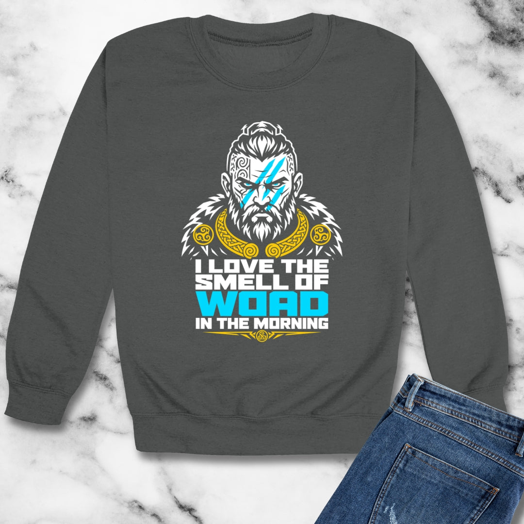 Celtic Warrior Smell of Woad Unisex Heavy Crewneck Sweatshirt
