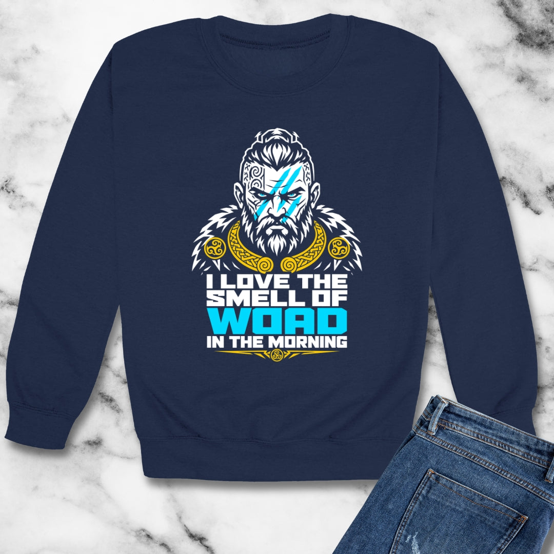 Celtic Warrior Smell of Woad Unisex Heavy Crewneck Sweatshirt