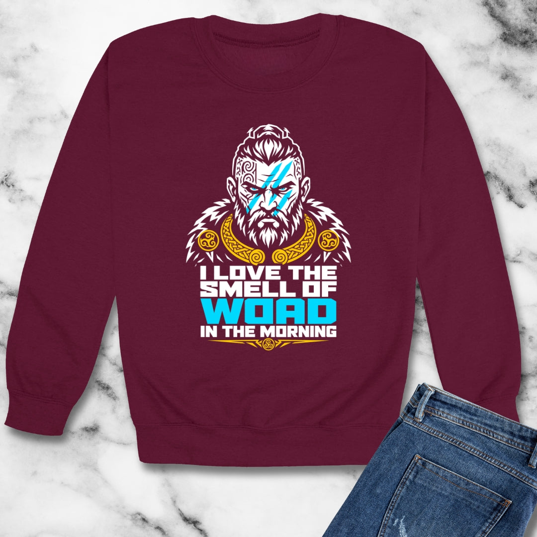 Celtic Warrior Smell of Woad Unisex Heavy Crewneck Sweatshirt