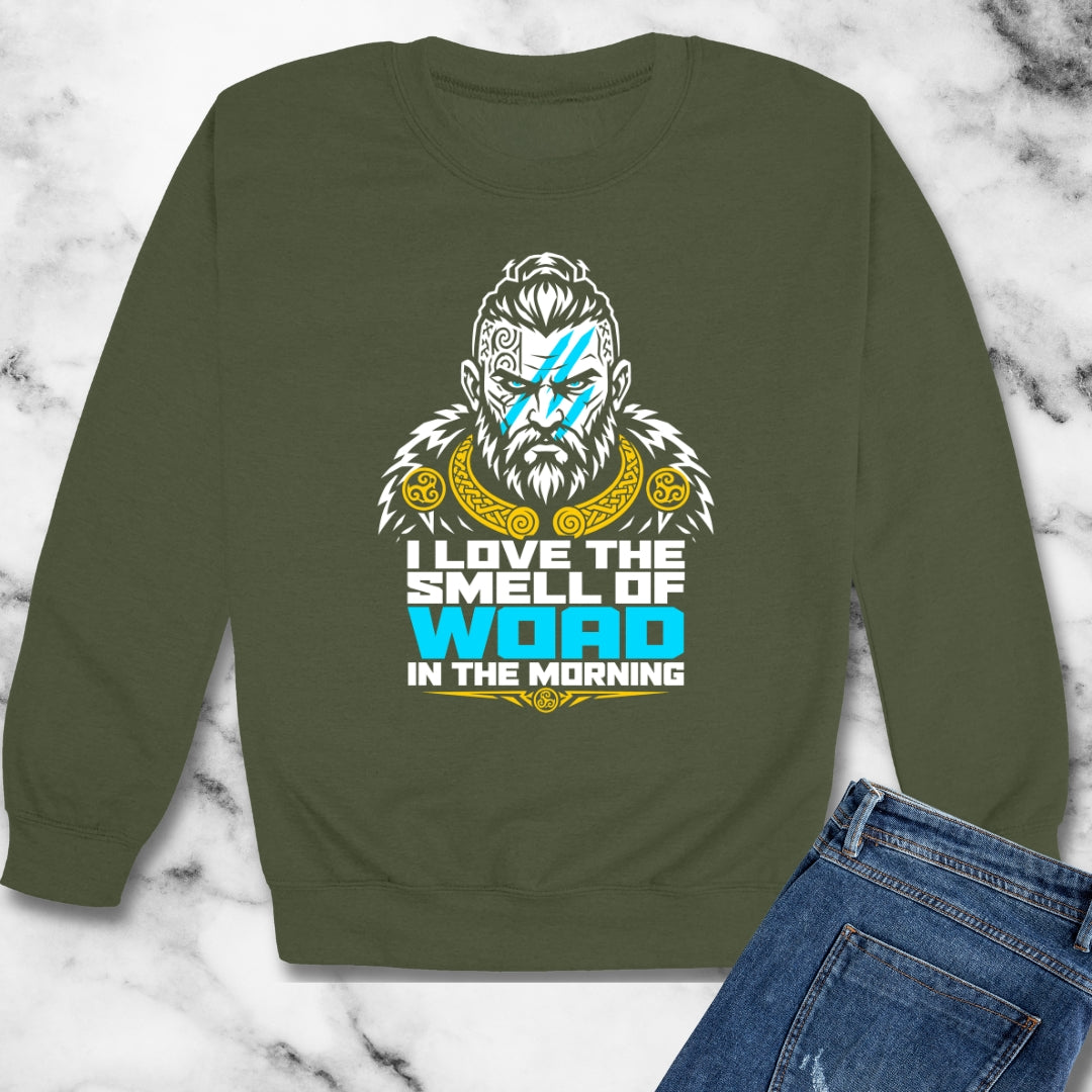 Celtic Warrior Smell of Woad Unisex Heavy Crewneck Sweatshirt