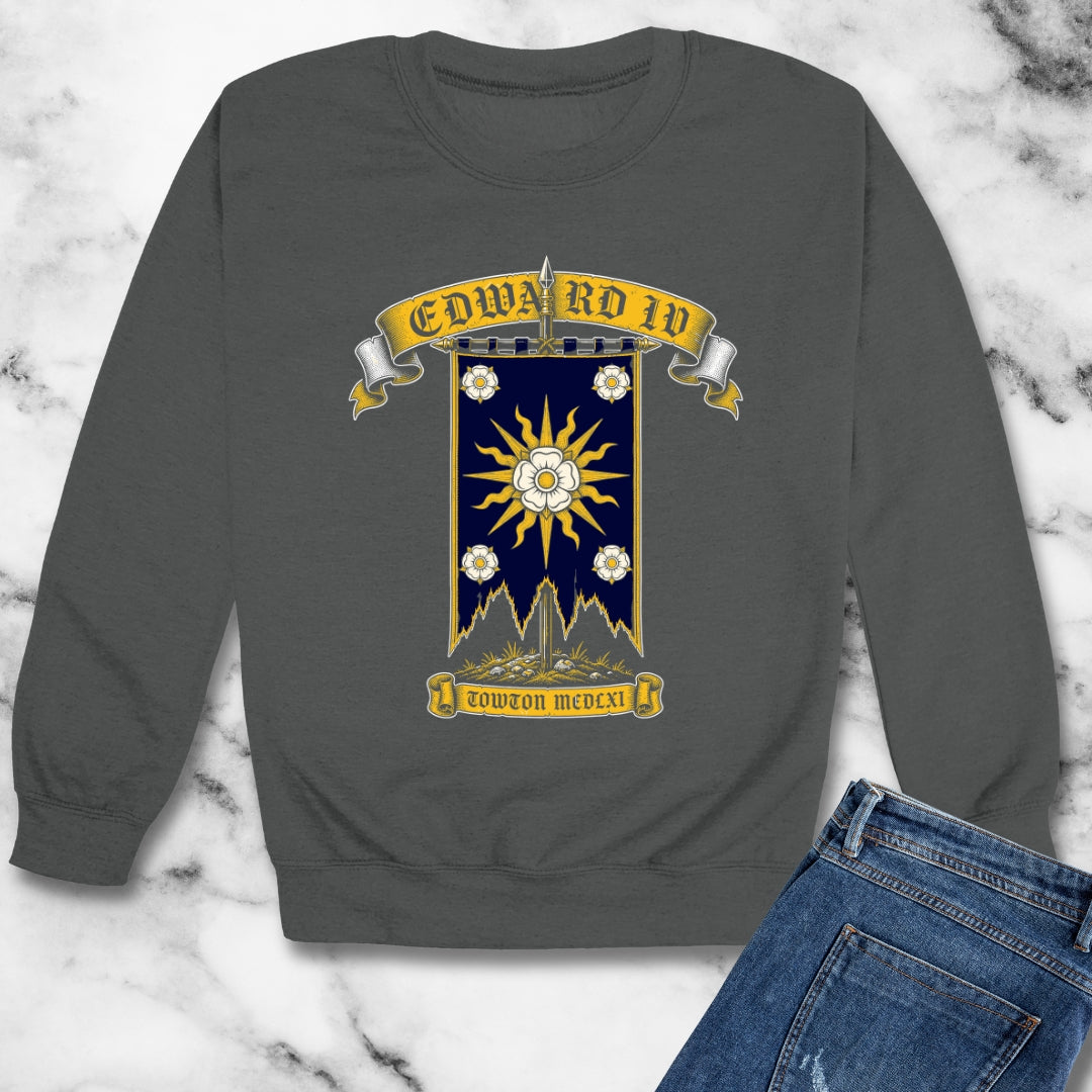 Edward IV Towton Sun in Splendor Unisex Heavy Crewneck Sweatshirt