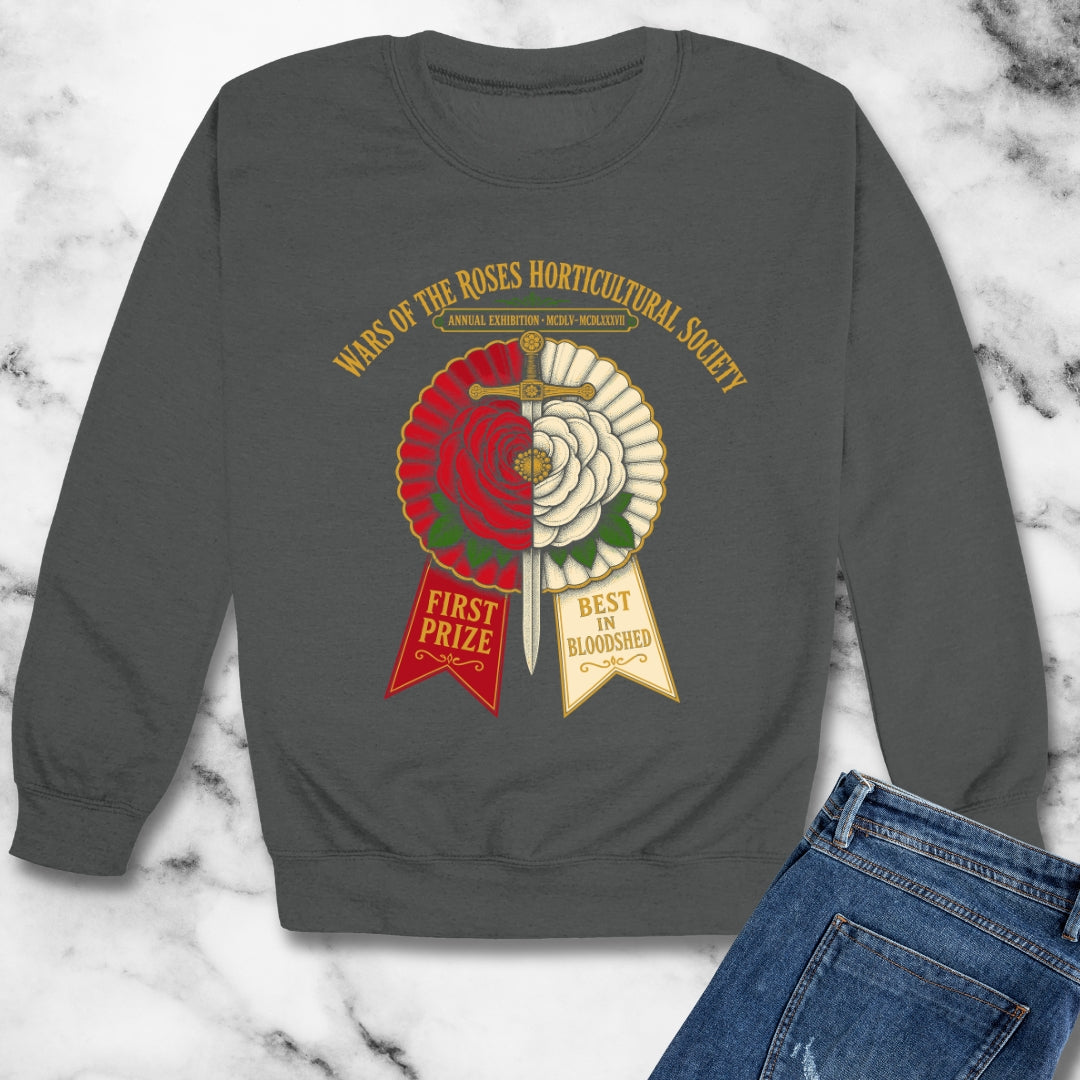 Wars of the Roses Horticultural Society Unisex Heavy Crewneck Sweatshirt