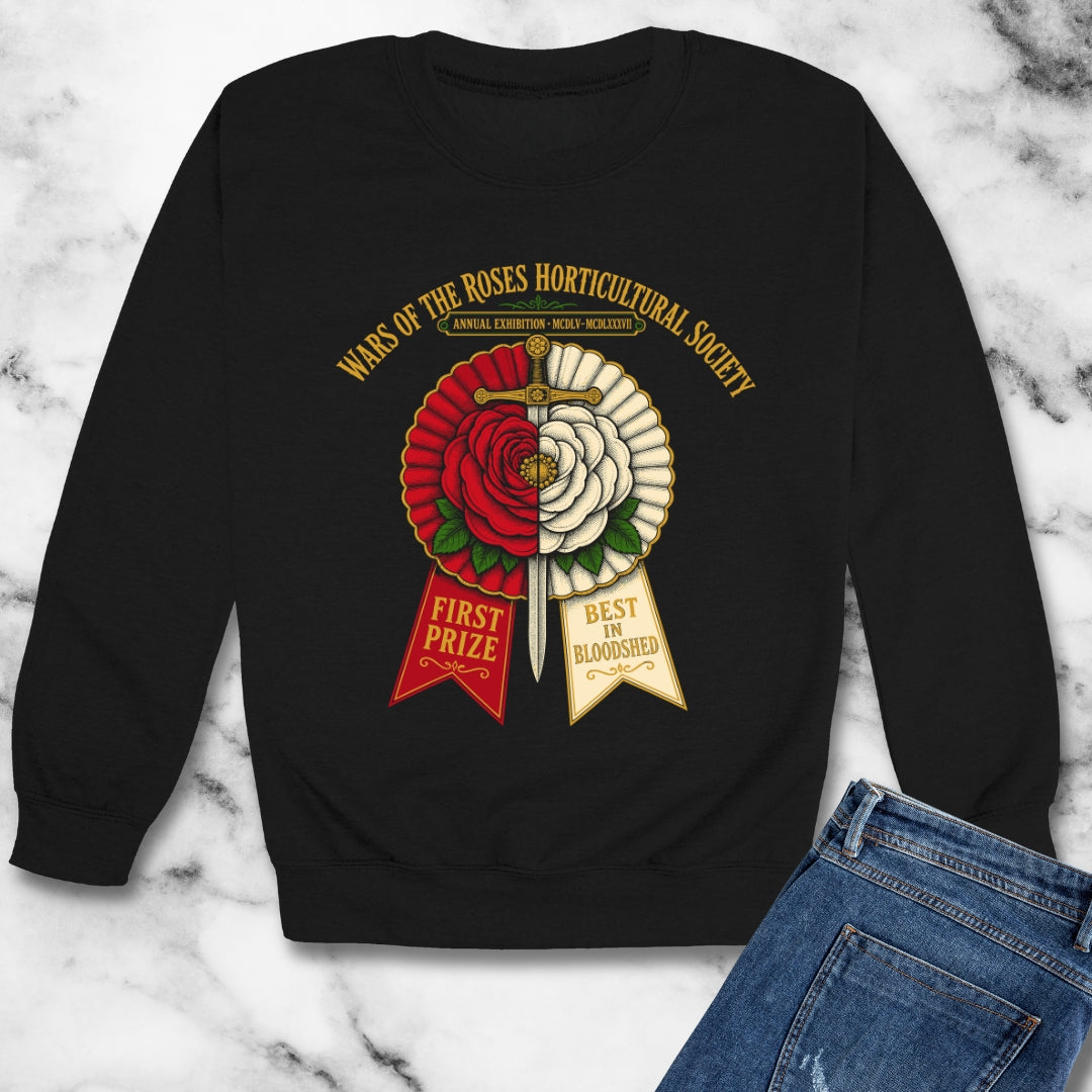 Wars of the Roses Horticultural Society Unisex Heavy Crewneck Sweatshirt