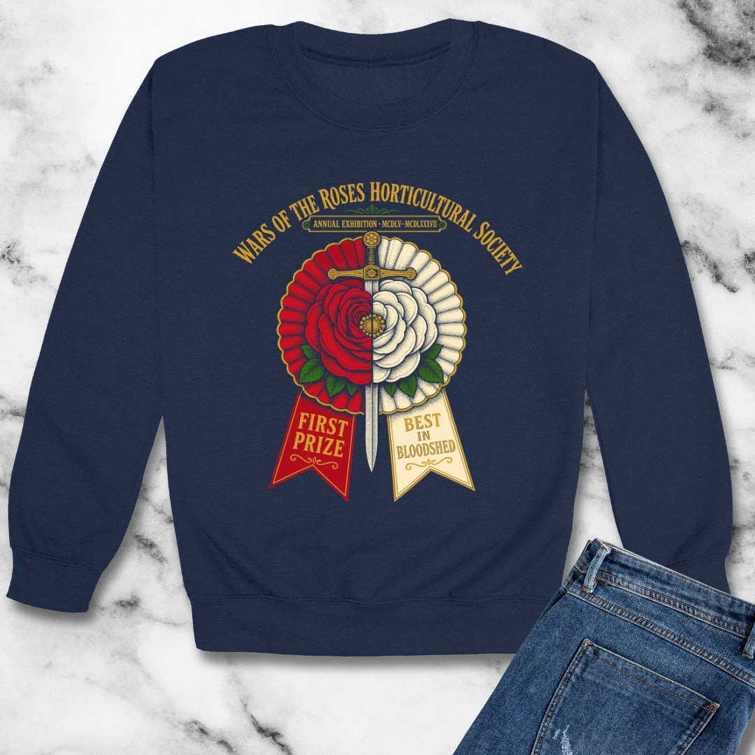 Wars of the Roses Horticultural Society Unisex Heavy Crewneck Sweatshirt