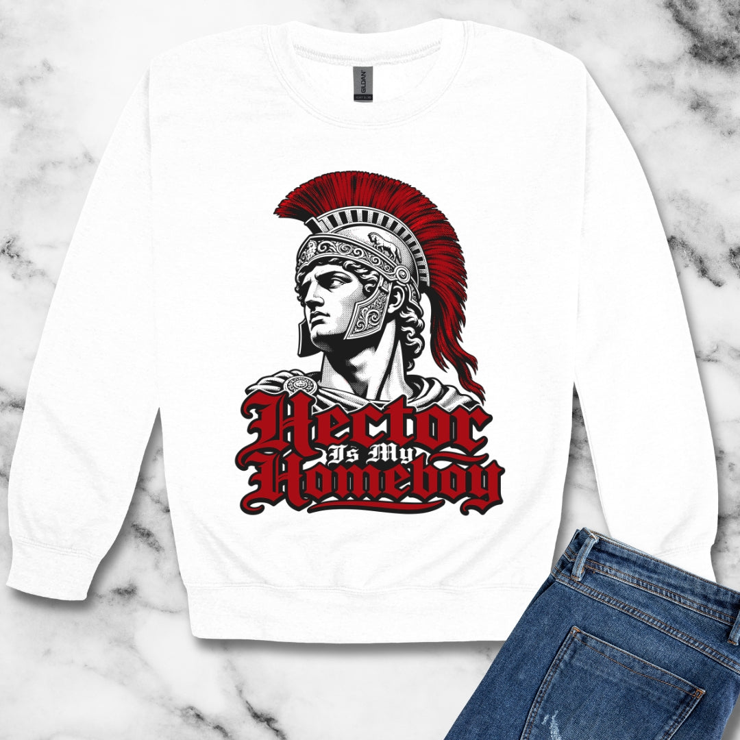 Hector is my Homeboy Unisex Heavy Crewneck Sweatshirt