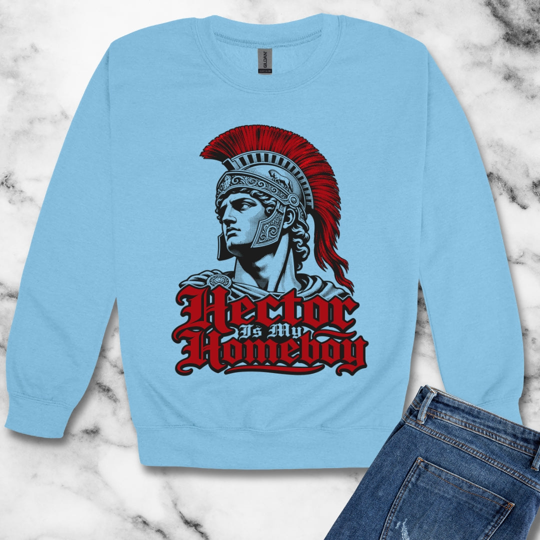 Hector is my Homeboy Unisex Heavy Crewneck Sweatshirt