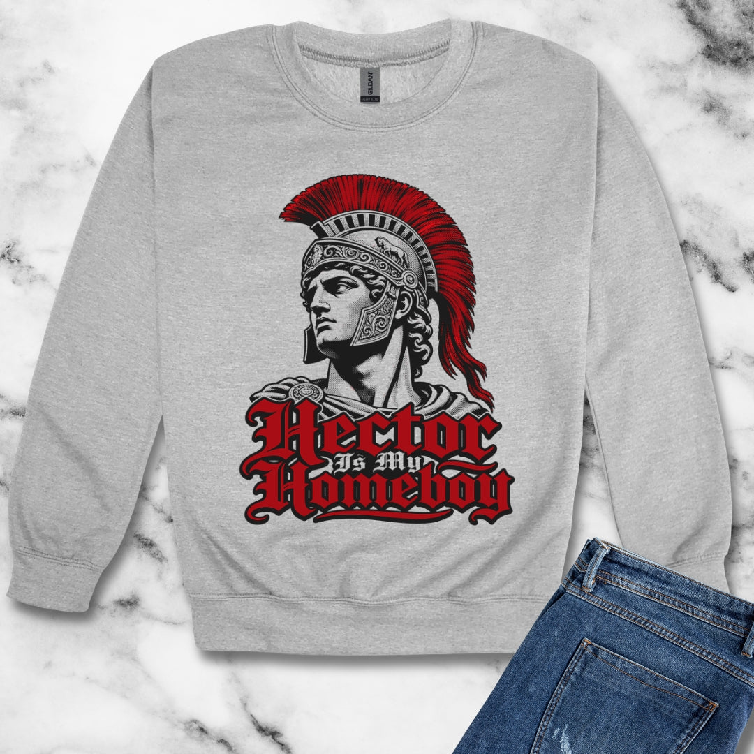 Hector is my Homeboy Unisex Heavy Crewneck Sweatshirt