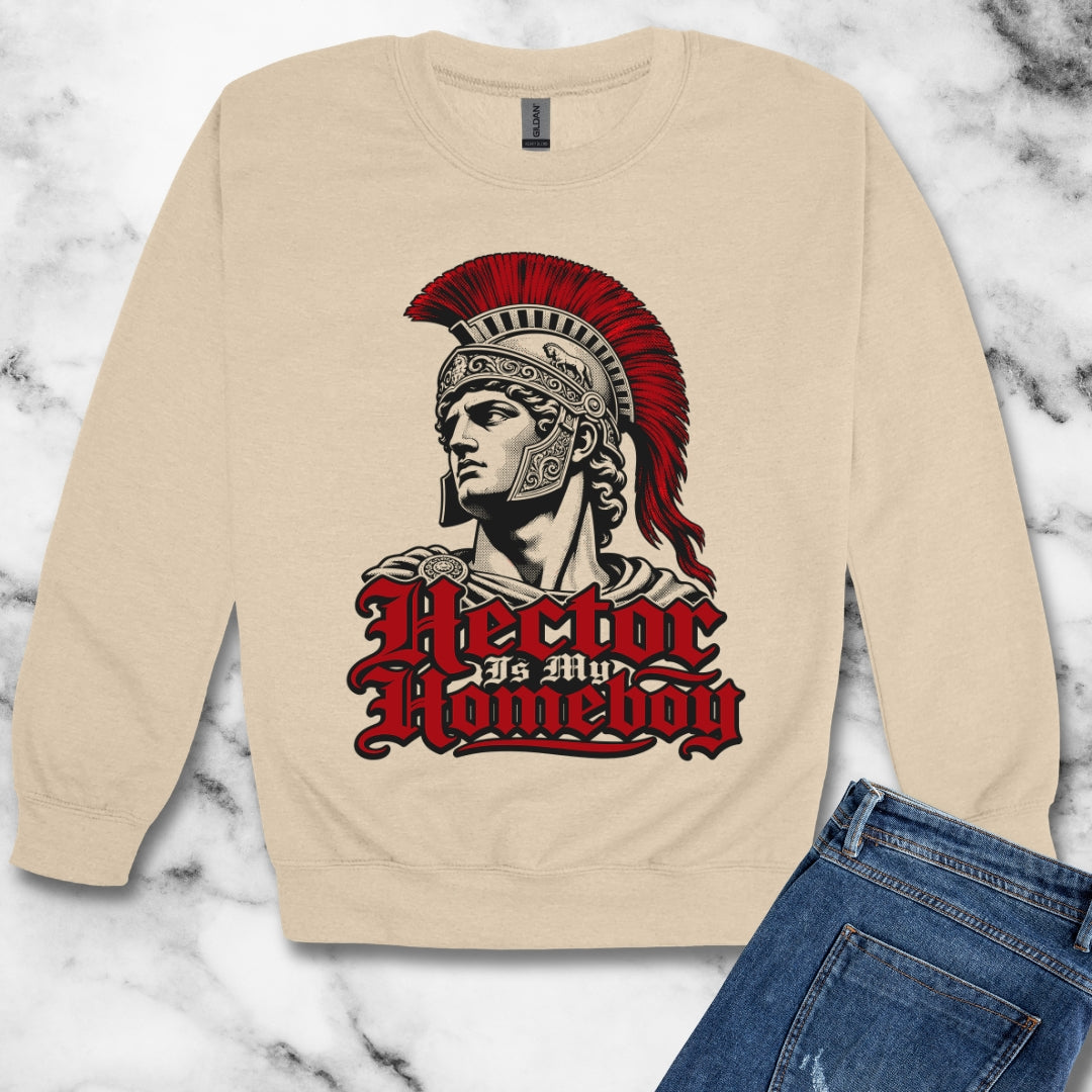 Hector is my Homeboy Unisex Heavy Crewneck Sweatshirt