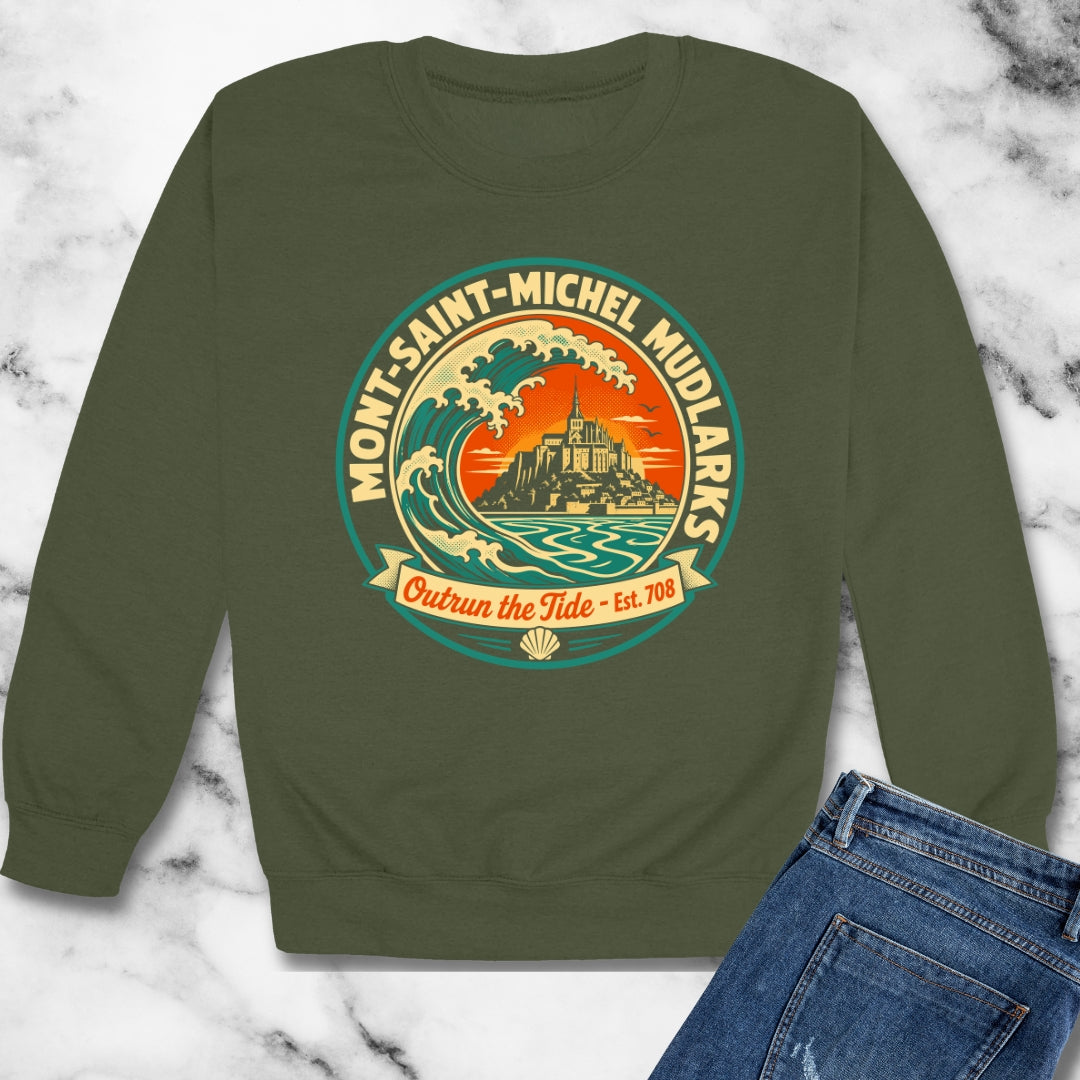 Mont Saint Michel Mudlarks Unisex Heavy Crewneck Sweatshirt