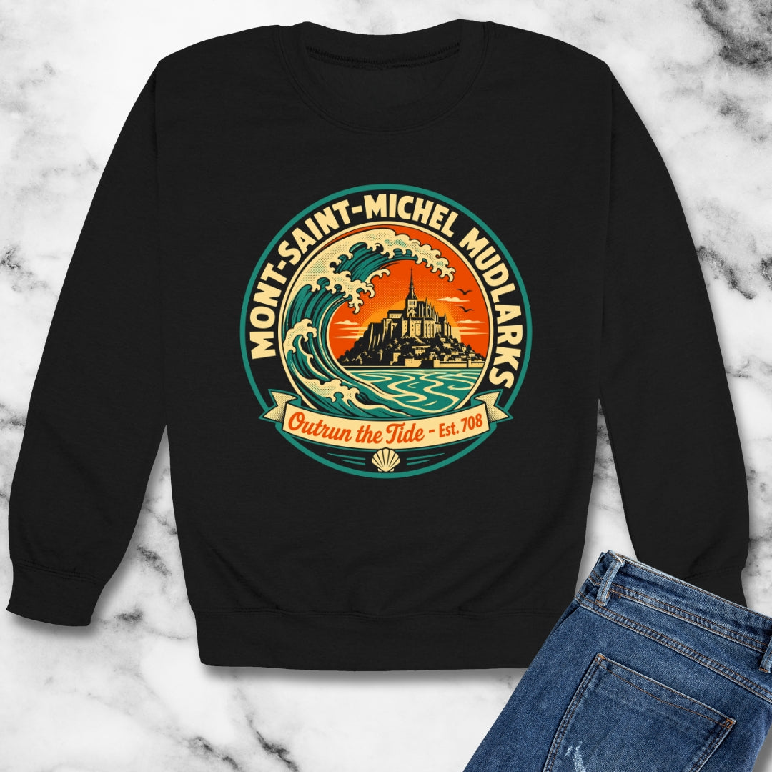 Mont Saint Michel Mudlarks Unisex Heavy Crewneck Sweatshirt