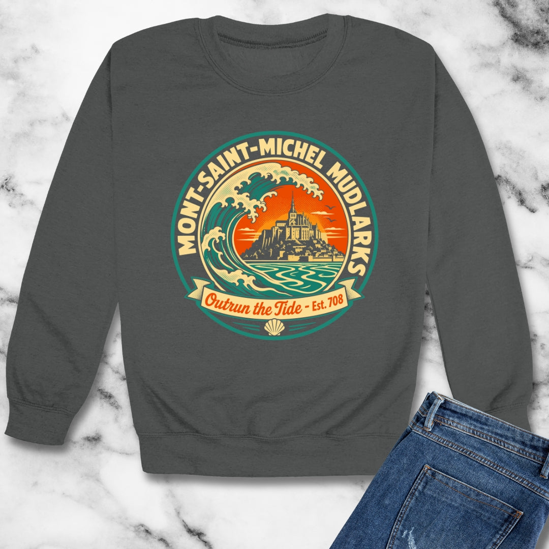 Mont Saint Michel Mudlarks Unisex Heavy Crewneck Sweatshirt