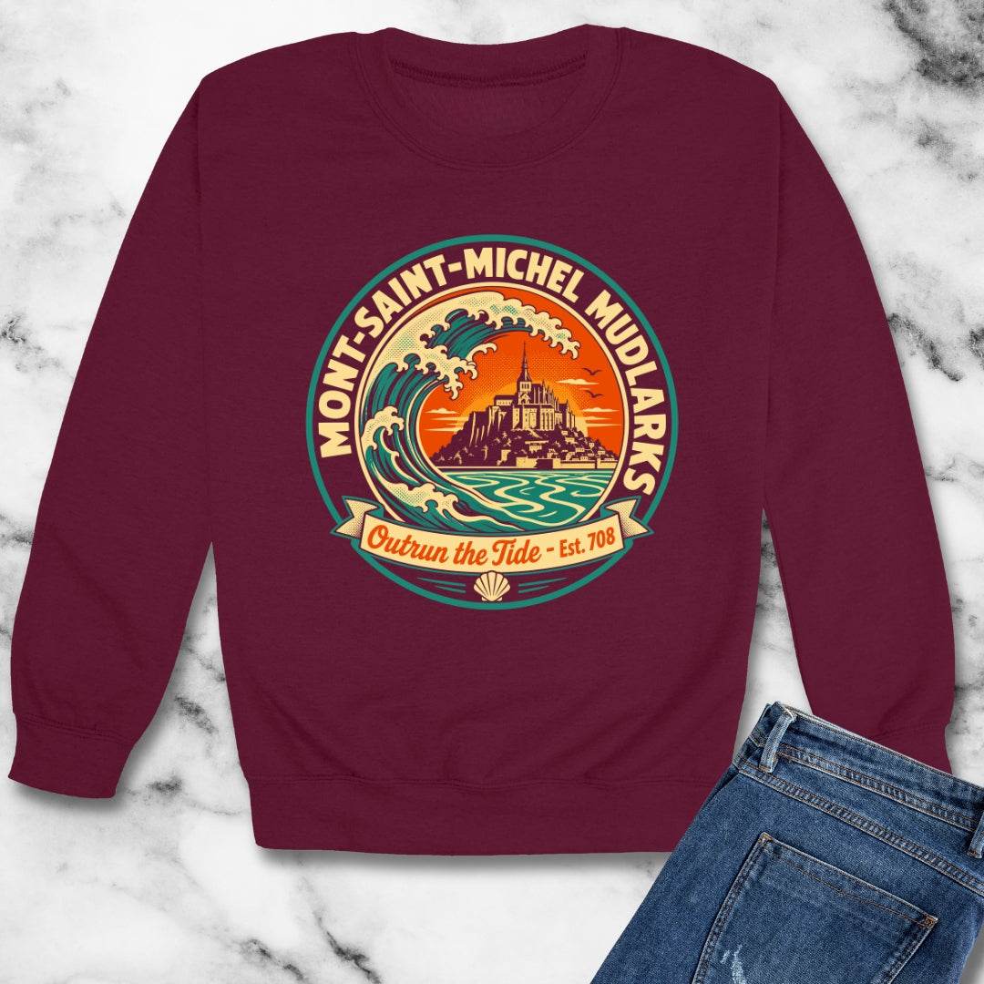 Mont Saint Michel Mudlarks Unisex Heavy Crewneck Sweatshirt