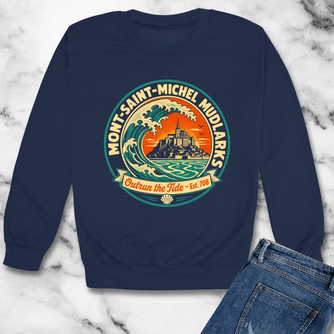 Mont Saint Michel Mudlarks Unisex Heavy Crewneck Sweatshirt