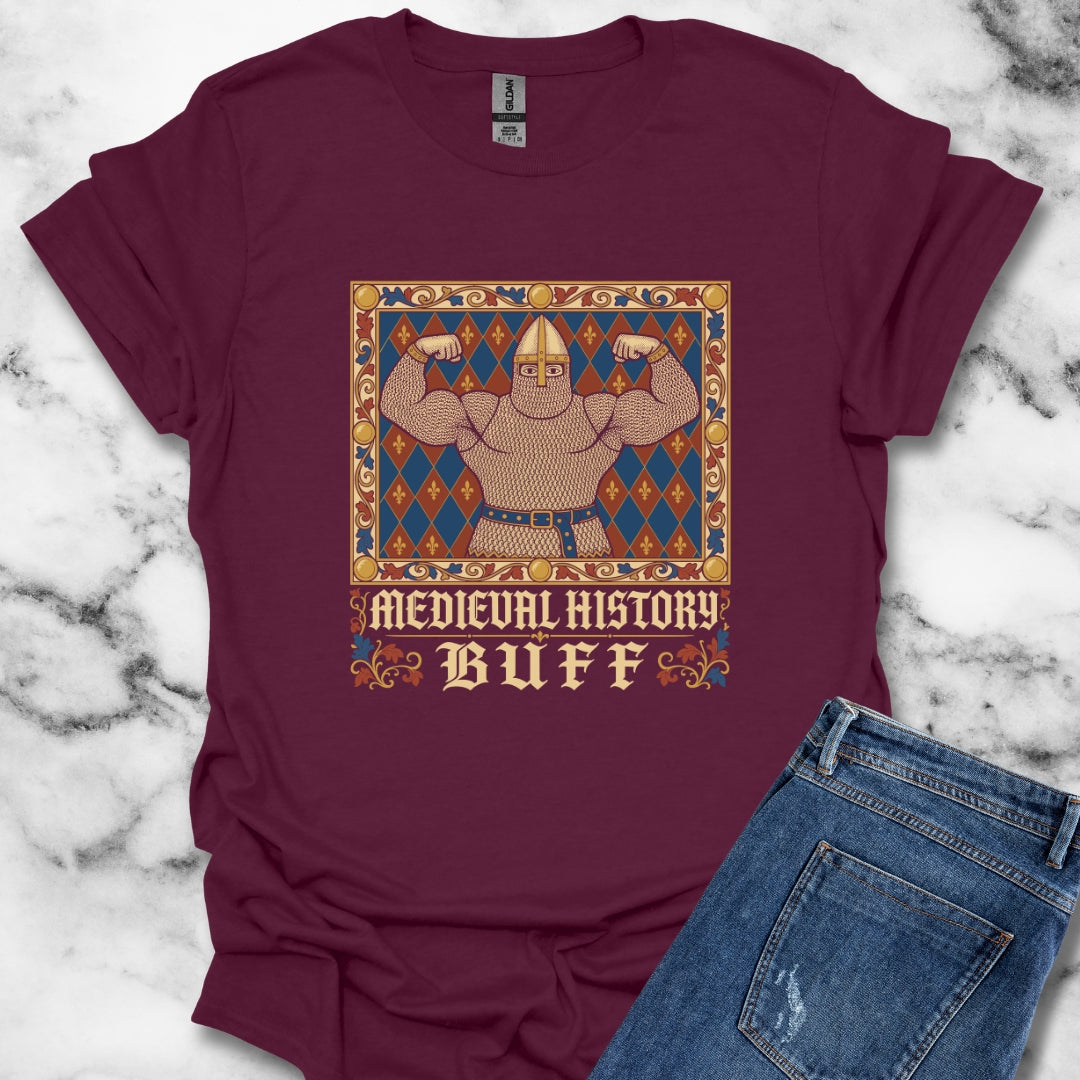 Medieval History Buff Knight T-Shirt