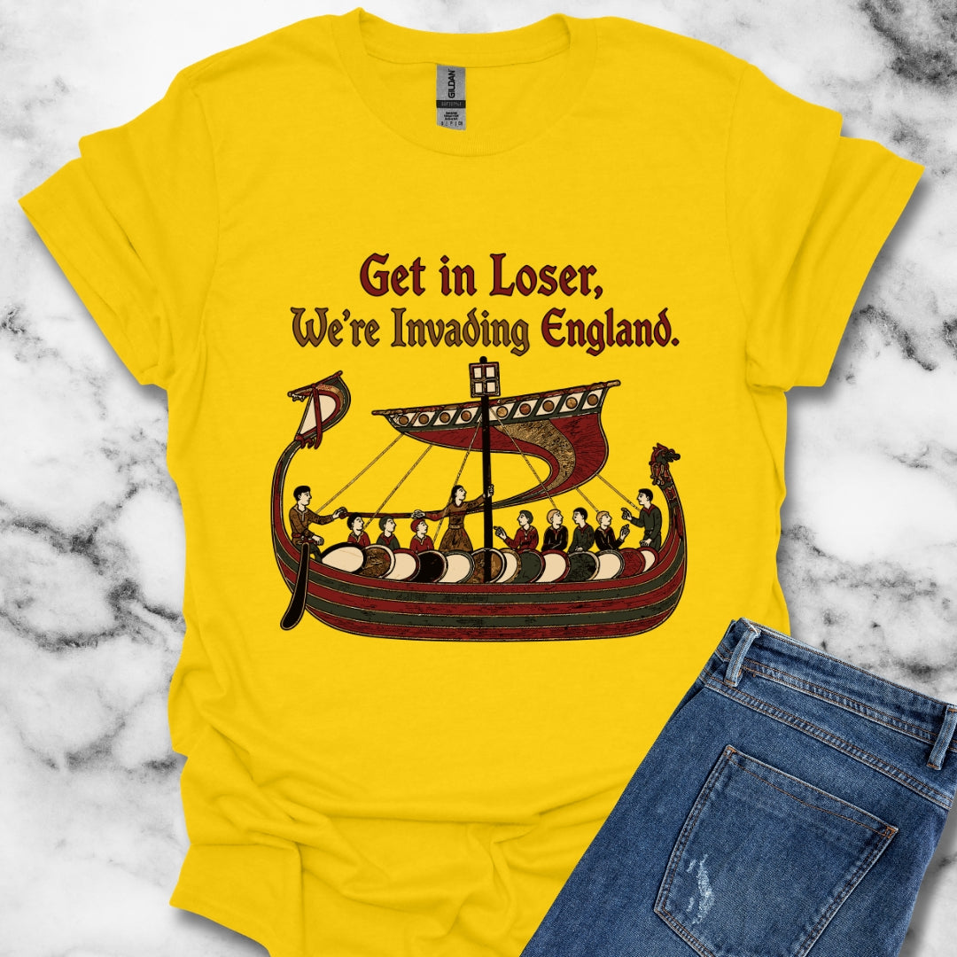 Get in Loser Norman Conquest Tapestry T-Shirt